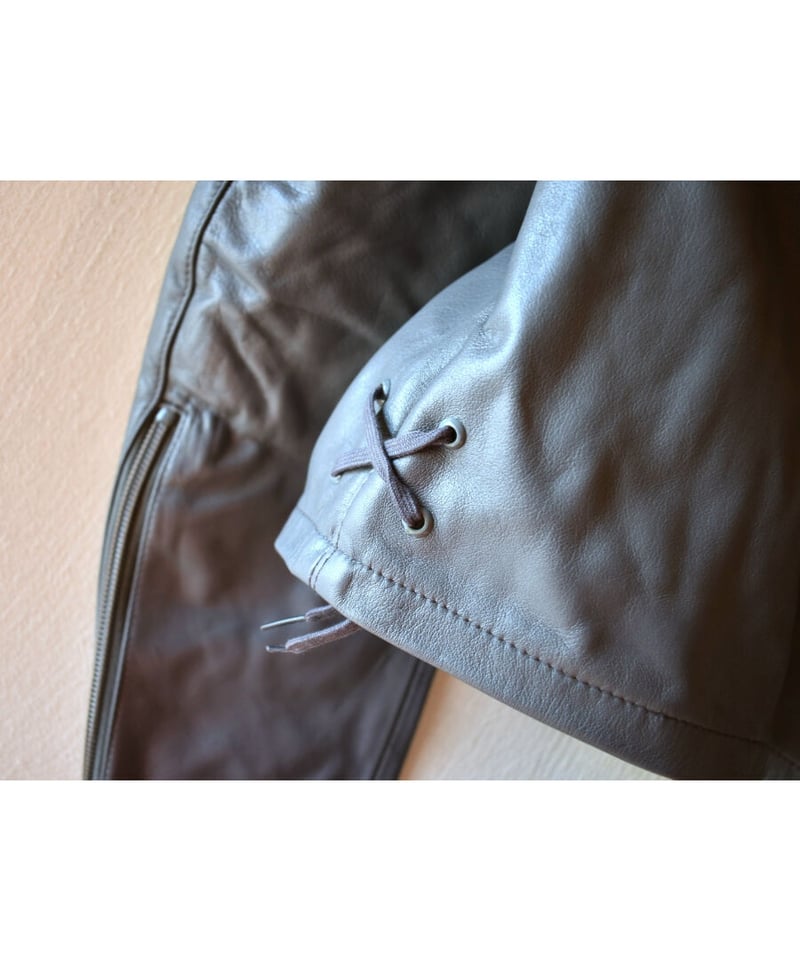 used 】 ドイツ軍 サブマリンレザージャケット GREY | Rinceaux