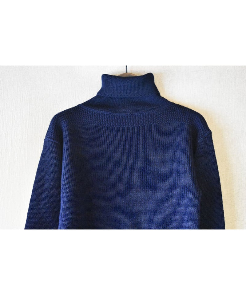 Deadstock 】 イタリア海軍 80's サブマリンタートルネック