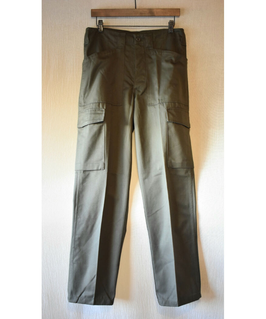 Deadstock】 オーストリア軍 ファティーグカーゴパンツ OLIVE