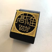 【髙雄道場公式帯留め】ゴールド×ブラック