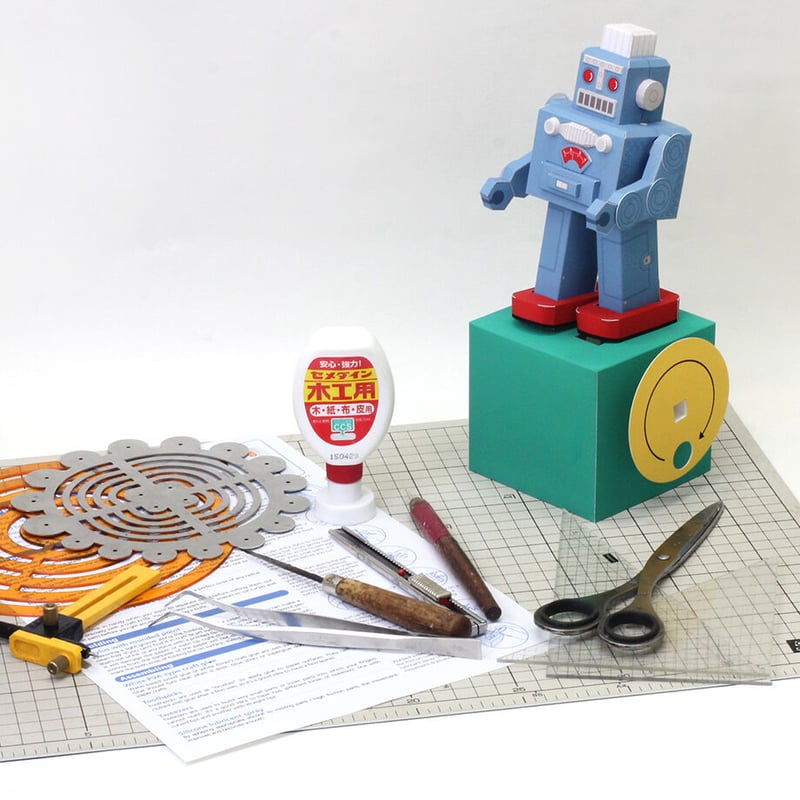 ブリキのロボット(データ販売) | 紙工房 ONLINE STORE