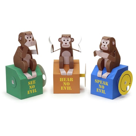 見ざる聞かざる言わざる（データ販売）