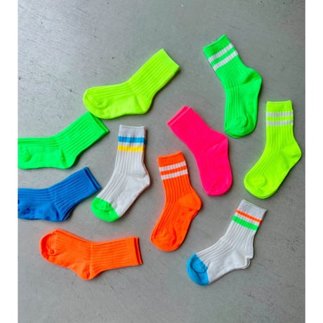 Neon Line socks