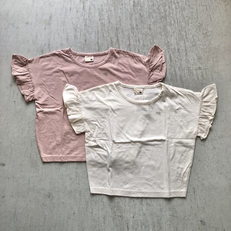 Frilled t-shirt(90.100)