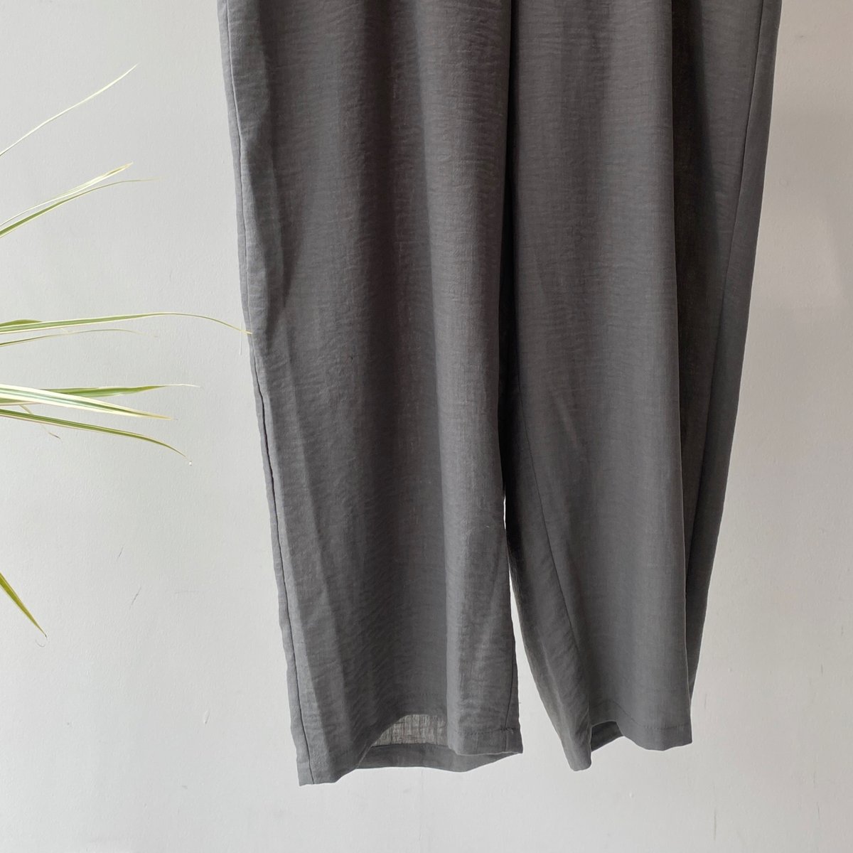 Linen like wrap pants 【ハモミシノオトナフク】 | hamomisi