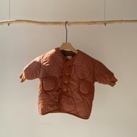 Quilted bore jacket(90~140)