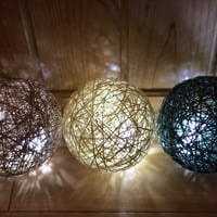 麻紐のランプシェード手作りキット