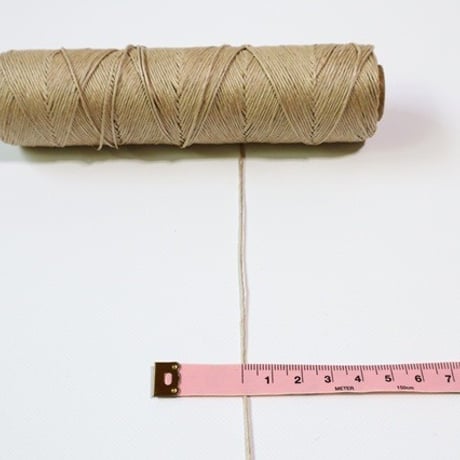 【数量限定】毛羽立ちを抑えた手触りで、しっかり丈夫＆ナチュラル仕上げ｜麻紐のお得なサイズ！送料無料