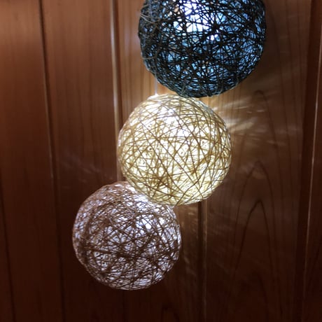 麻紐のランプシェード手作りキット