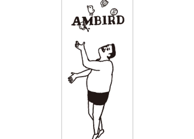 AMBIRD 5周年 ステッカー（Sayuri Nishikubo） | AMBIRD