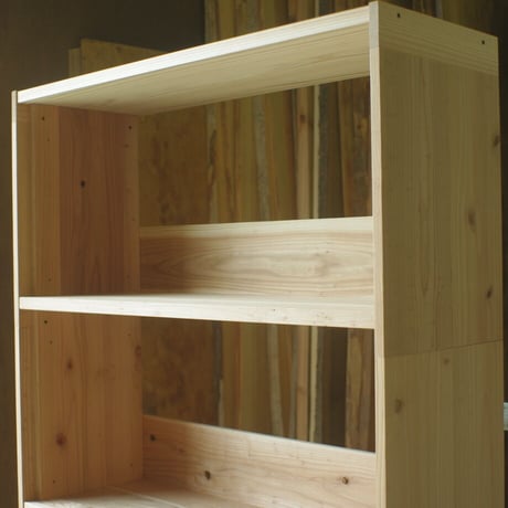 組み立てる家具　本棚４段