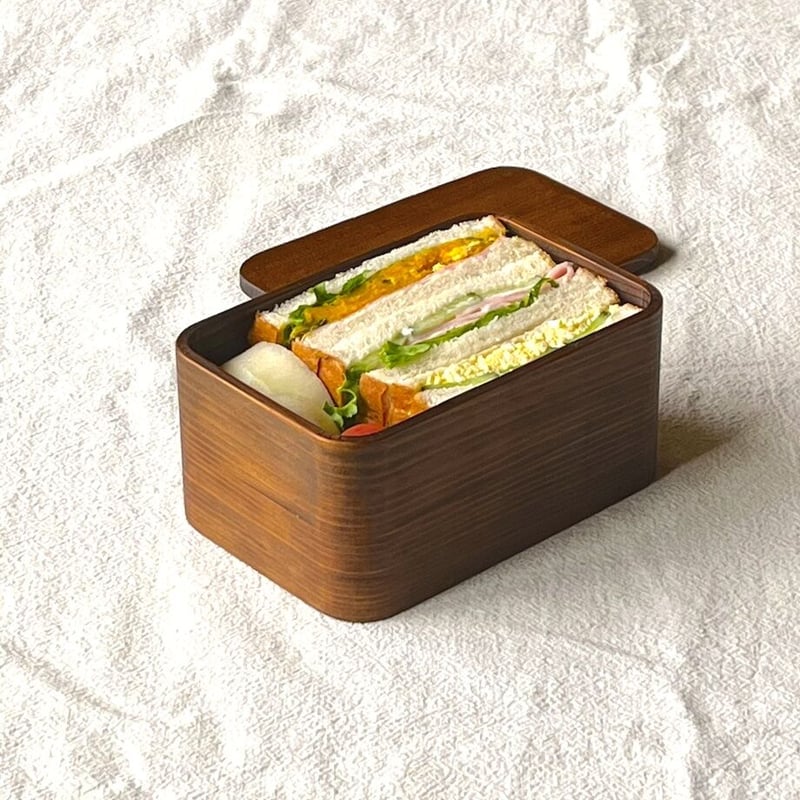 サンドイッチ用弁当箱 小 | 杉の木クラフト