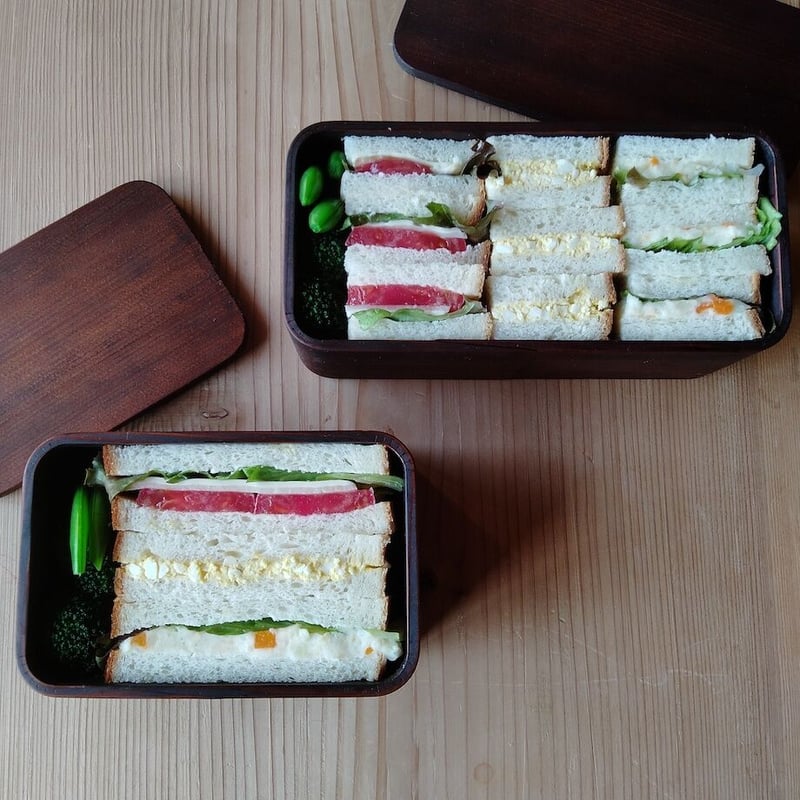 サンドイッチ用弁当箱 小 | 杉の木クラフト