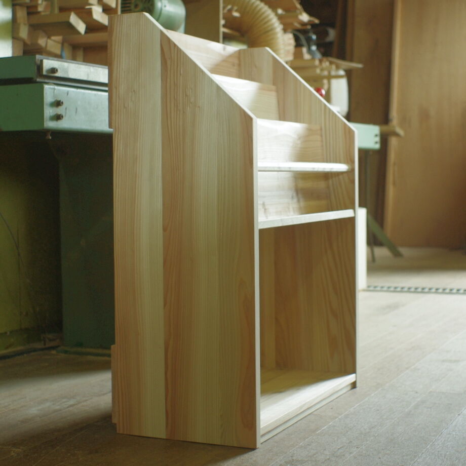 ハンドメイド 木製本棚・絵本棚 楽天市場】手作り 木製 絵本棚 幅100cm (完成品です！) : sosion夢工場