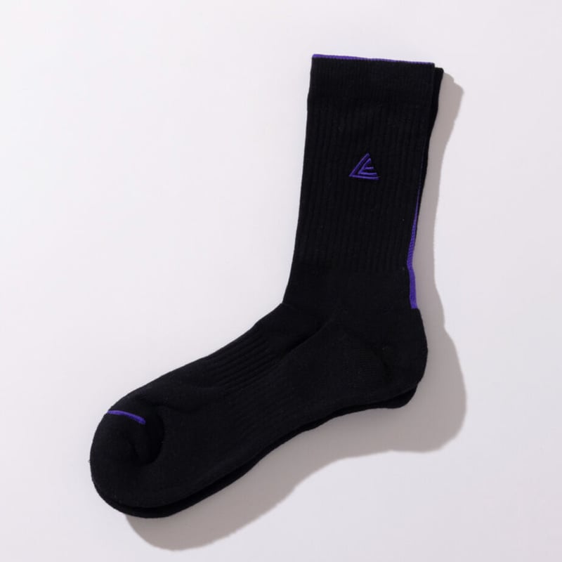 MIDDLE SOCKS（BLACK） | LEGIT