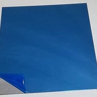 ステンレス ミラー 割れない 鏡 裏面無地 A4サイズ 210×297×0.4 mm 1枚 工場の安全確認・機械点検 ペット・鳥用のおもちゃ