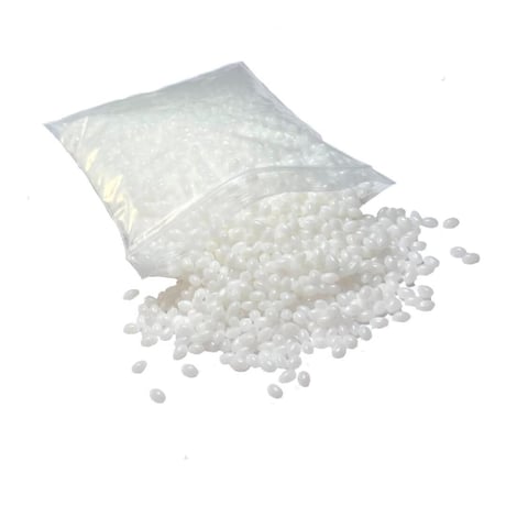 60℃で柔らかくなるプラスチック 100g 白色