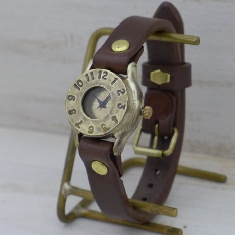 BIWA Lady's Brass（235）アンティーク調 ハンドメイド腕時計 オリジナル時計 レディース