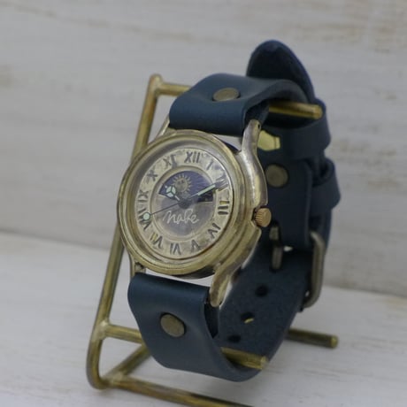 ローマ数字.NV（207S&M）アンティーク調 ハンドメイド腕時計 オリジナル時計 メンズ レディース