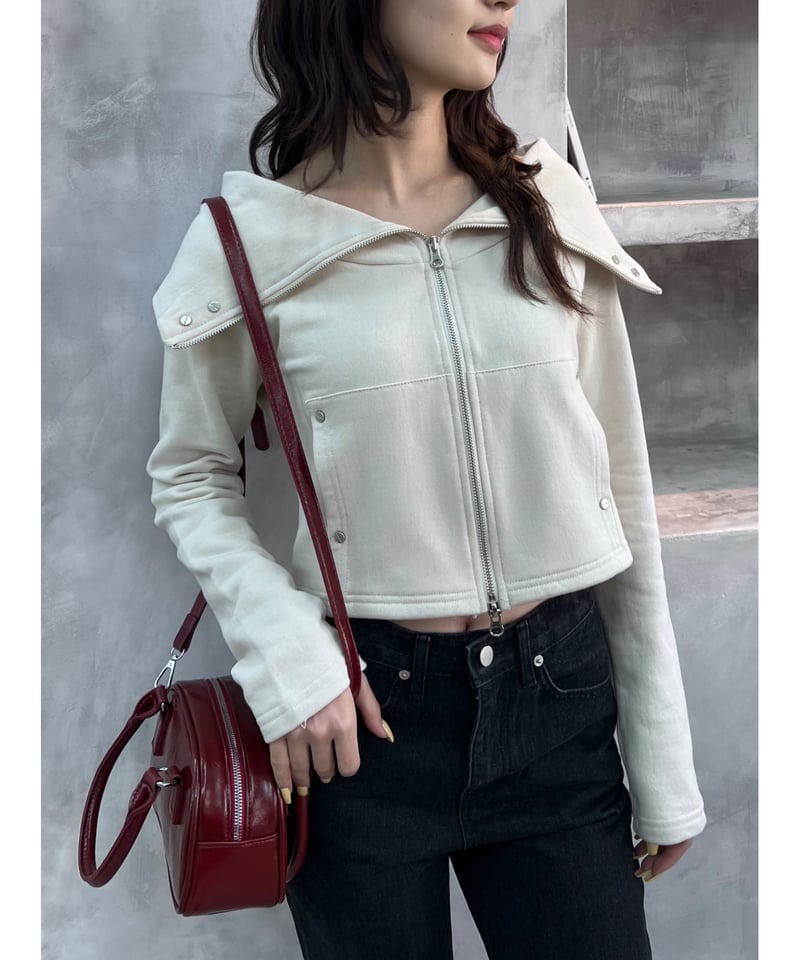 ★iboibomohejiさん専用★ ストラップ無し HeRIN.CYE | Border box tops (ニット ) |SHEL'TTER WEBSTORE
