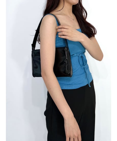 square enamel bag