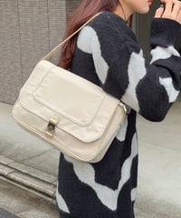 buckle shoulder bag