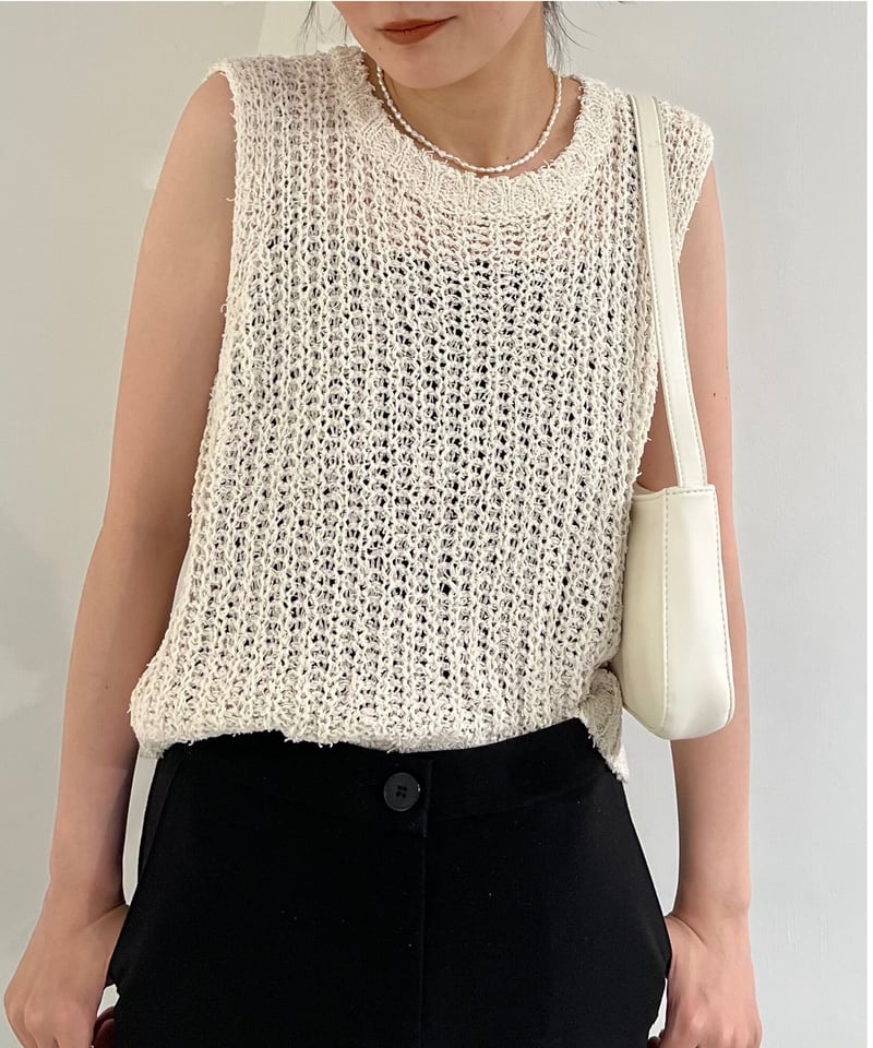paddyhill SUMMER KNIT TOP アメスリ SUMMER KNIT TOP | AII ITEM | PaddyHill