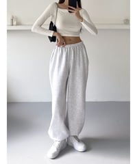 overfit jogger pants(裏起毛)