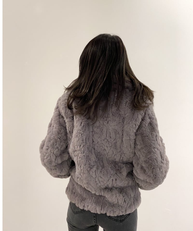 smooth far coat | LAZY AND EASY