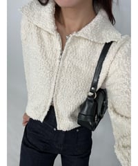 ｟即納｠cloud double zip cardigan