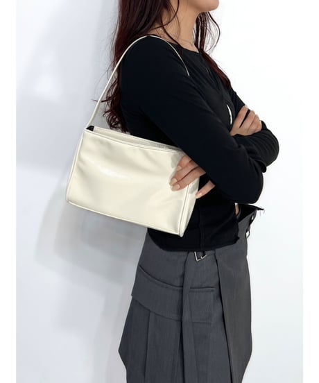 square enamel bag