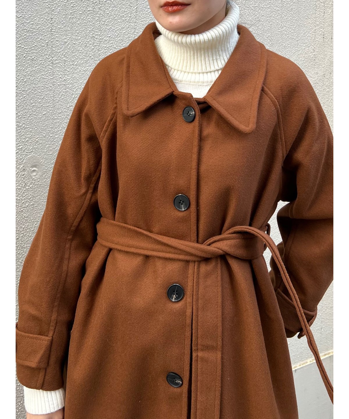 即納⦆stand fall collar coat | LAZY AND EASY 即納⦆stand fall collar coat | LAZY AND EASY