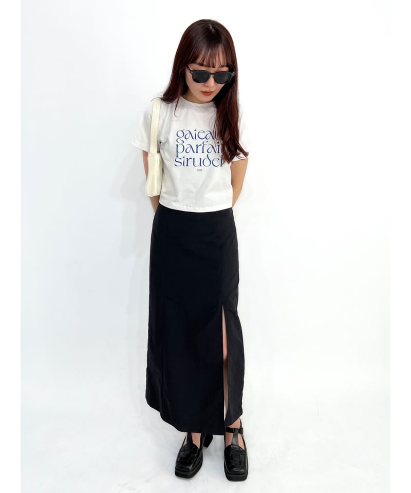 slit long skirt | LAZY AND EASY slit long skirt | LAZY AND EASY