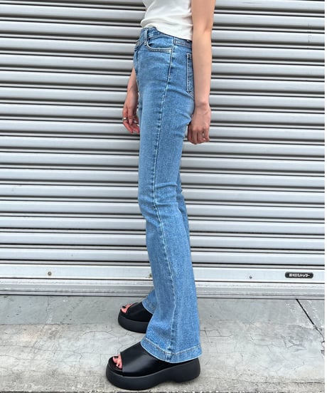 ｟即納｠unbalance west denim pants