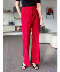 ｟即納｠high-waist color slacks