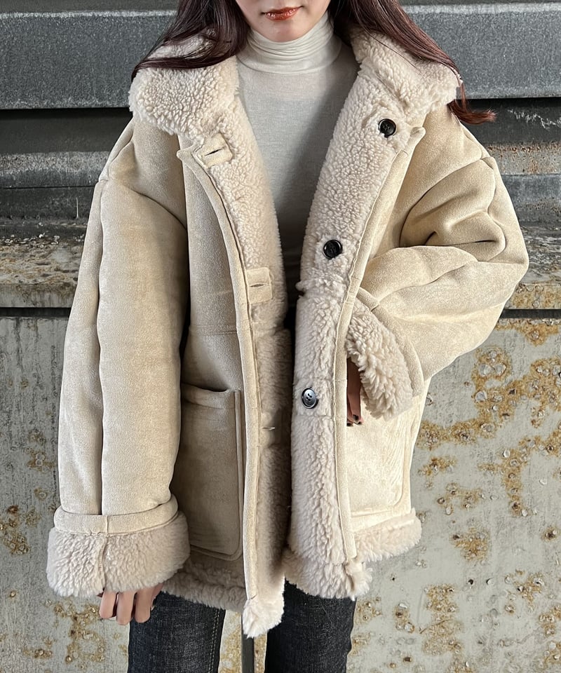 SINOON OVERFIT MUSTANG COAT シヌーンムスタング SINOON OVERFIT MUSTANG COAT シヌーンムスタング sinoon(シヌーン