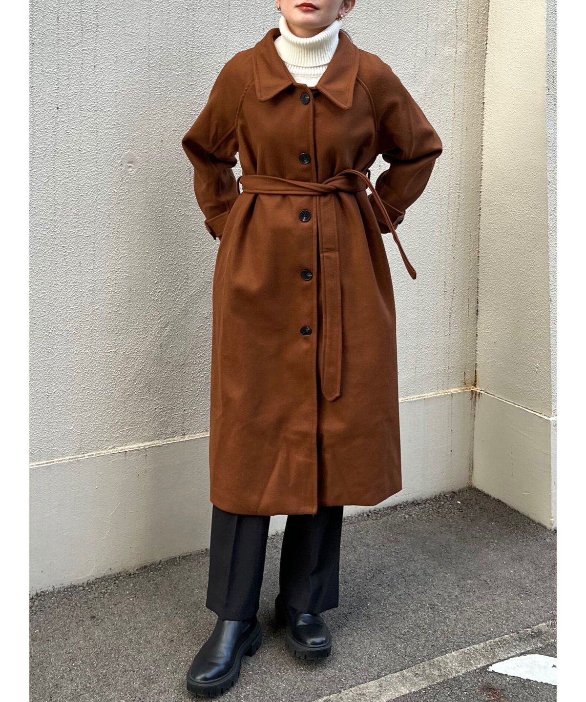 3【POLYPLOID】STAND COLLAR COAT TYPE-B コート