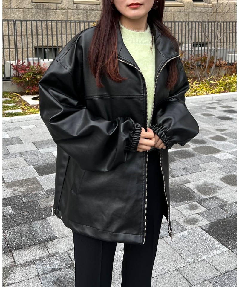 ジャケット・アウター  pig leather double zip jacket ジャケット・アウター pig leather double zip jacket TOMMY pig
