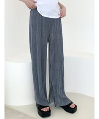 ｟即納｠hound check pleats pants