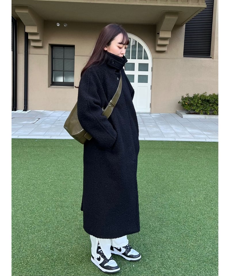 即納｠boucle wool coat | LAZY AND EASY