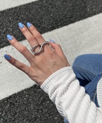 ｟即納｠two finger ring