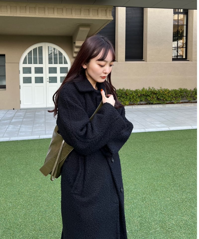 即納｠boucle wool coat | LAZY AND EASY
