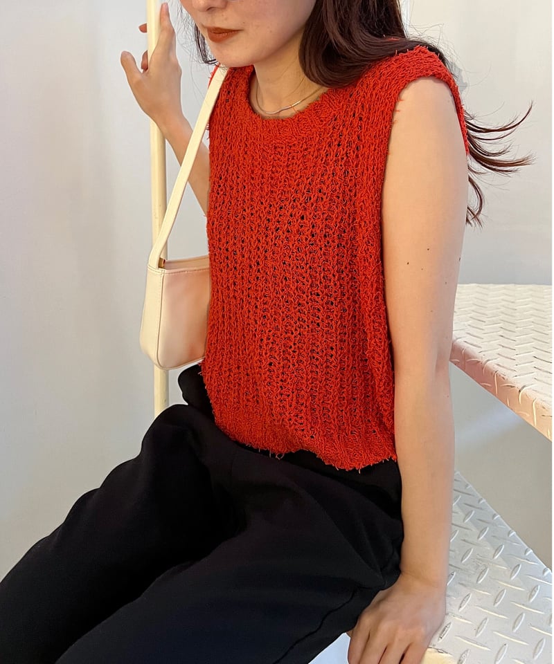 paddyhill SUMMER KNIT TOP アメスリ SUMMER KNIT TOP | AII ITEM | PaddyHill