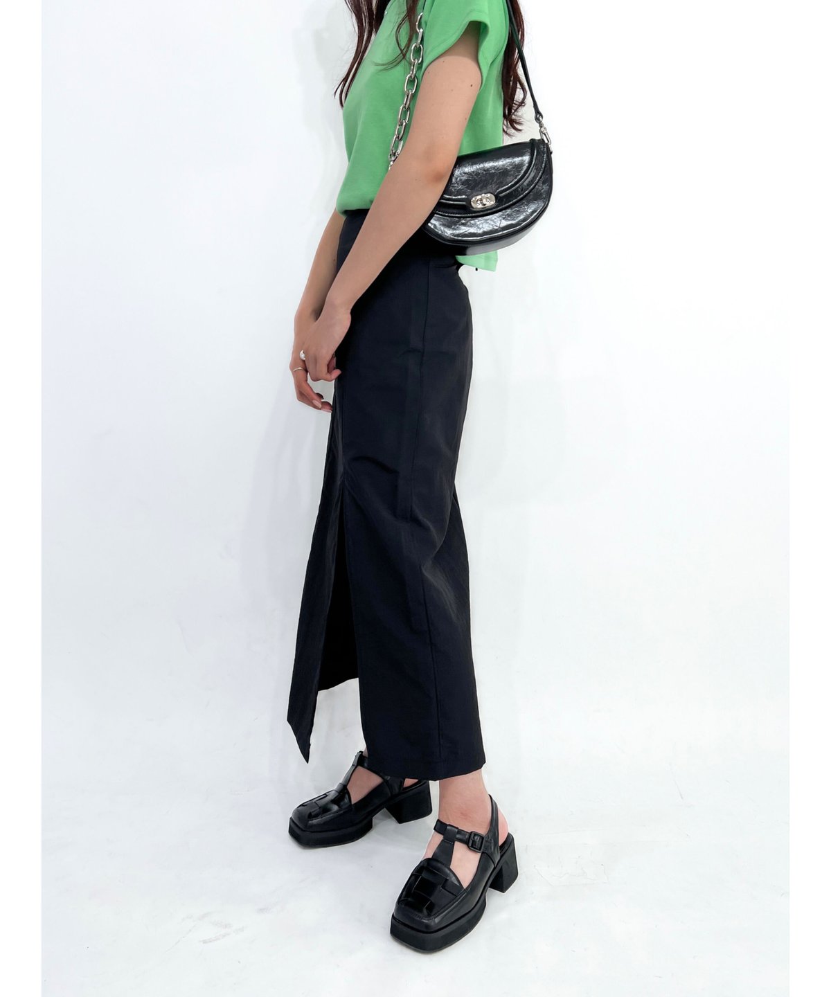 slit long skirt | LAZY AND EASY slit long skirt | LAZY AND EASY