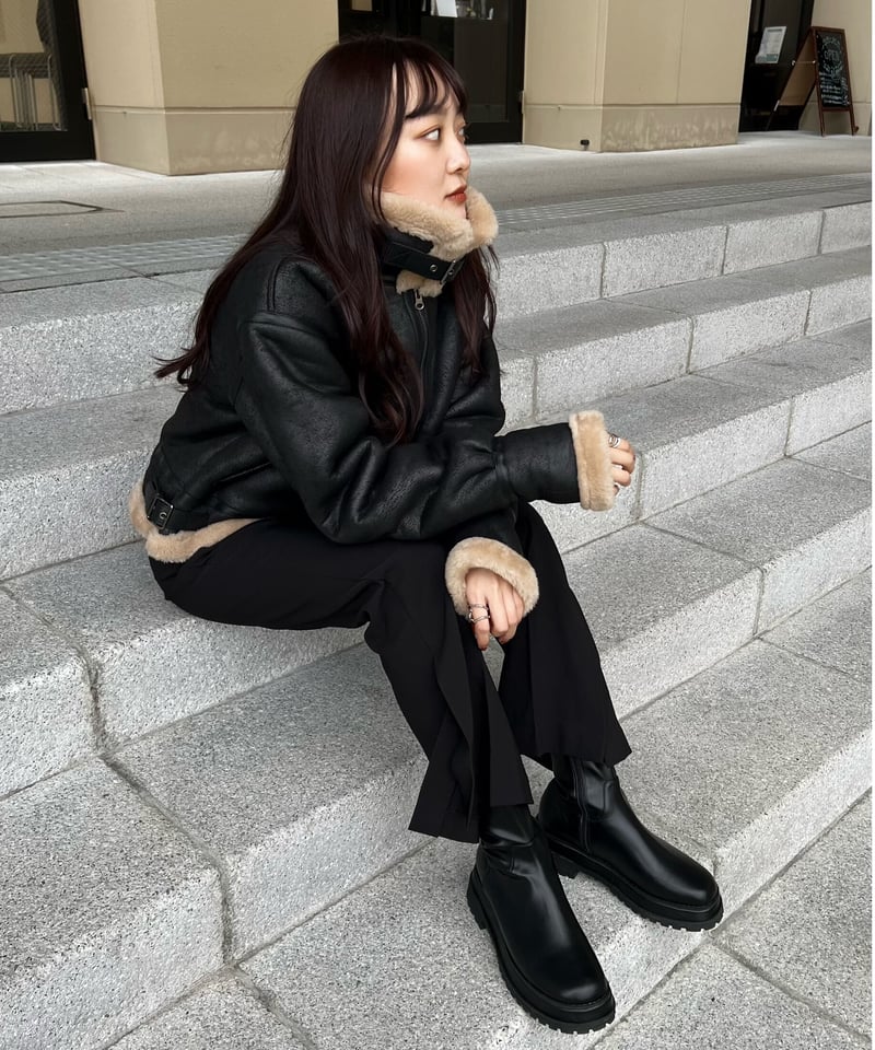 stretch minimal short boots | LAZY AND EASY 