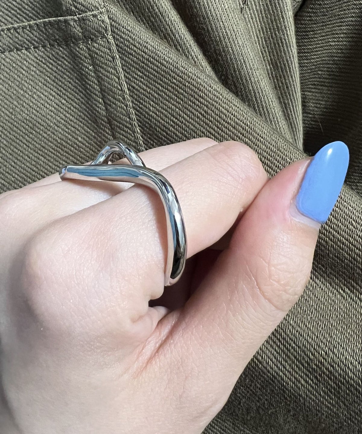 や*ま様 UROCO TWO FINGER RING 15 【here's】 UROCO TWO FINGER RING – h'eres