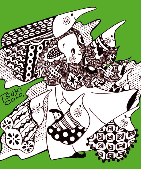 TSUKICOLOミニタオル  【第三弾】