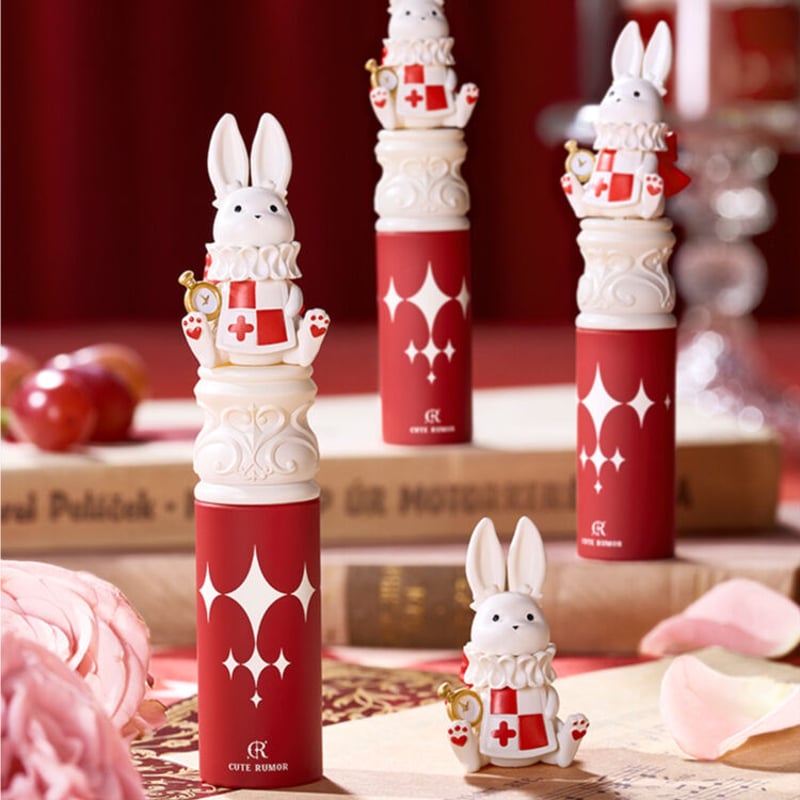 Cute Rumor (可愛物語) 不思議の国のお茶会リップ (白うさぎ) | JUMEI