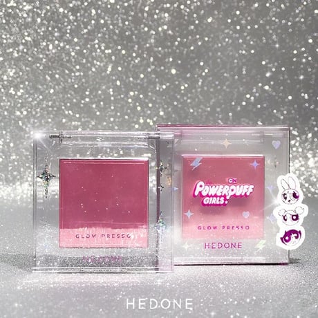 HEDONE × The Powerpuff Girls Glow Presso Luminizer
