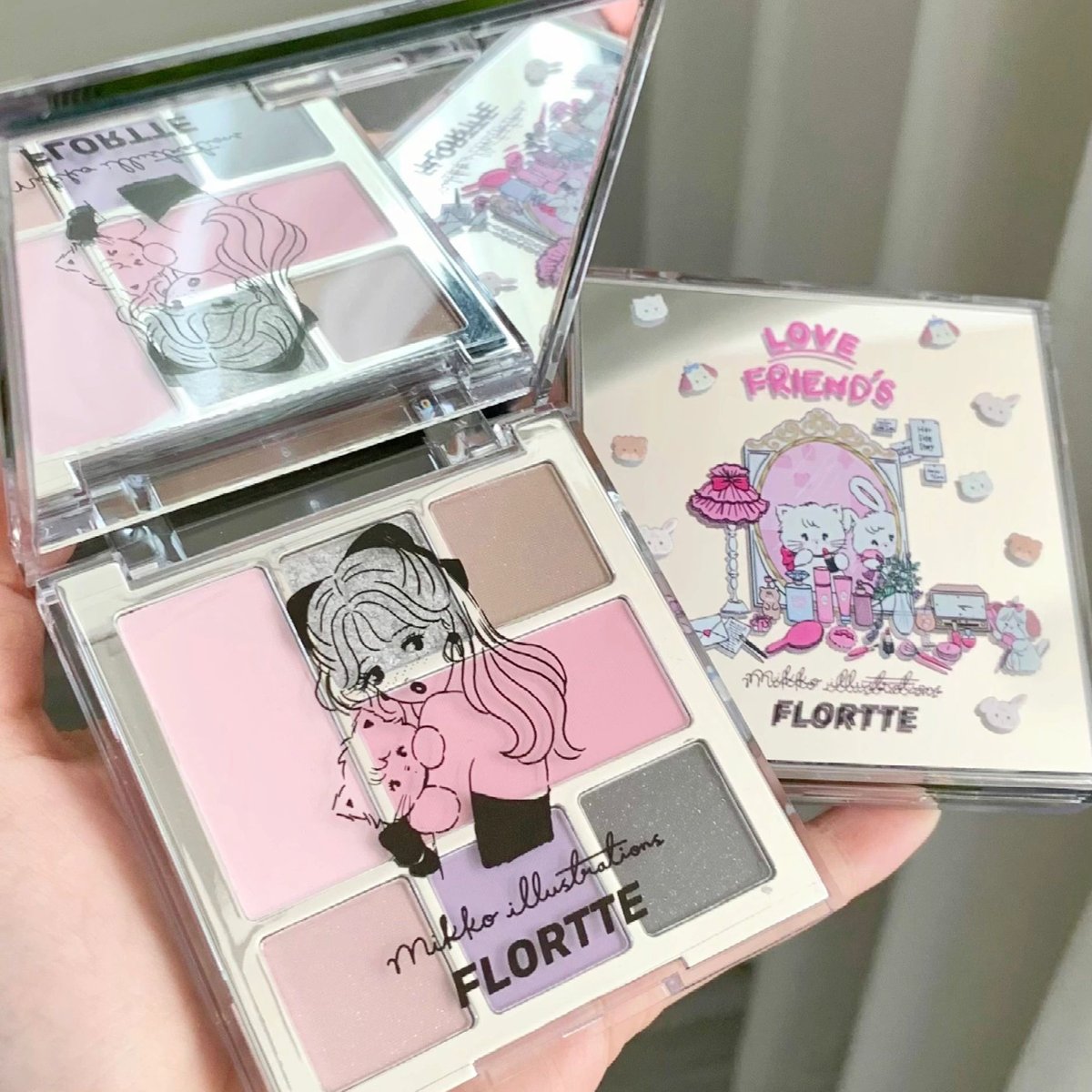 mikko illustrations FLORTTE アイライナー　中華コスメ mikko illustrations FLORTTE アイライナー 中華コスメ